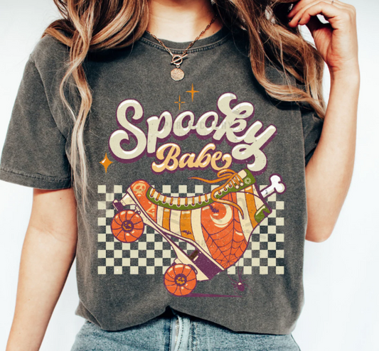 Spooky Babe Roller Skate