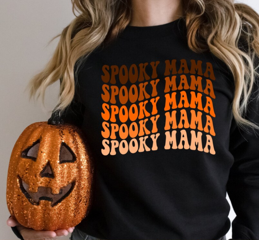 Ombre Spooky Mama